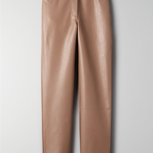 Brown Melina pants aritzia size 2 - Picture 2 of 4